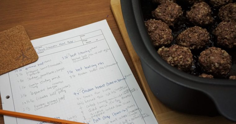 Ground beef meat prep in Ninja cooker