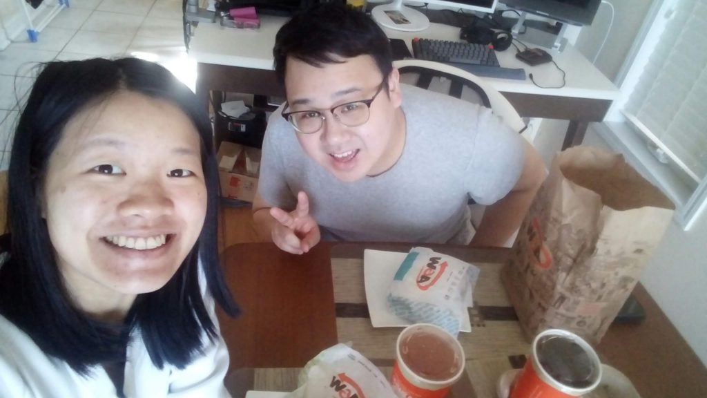 The A&W meal during early contractions before birth