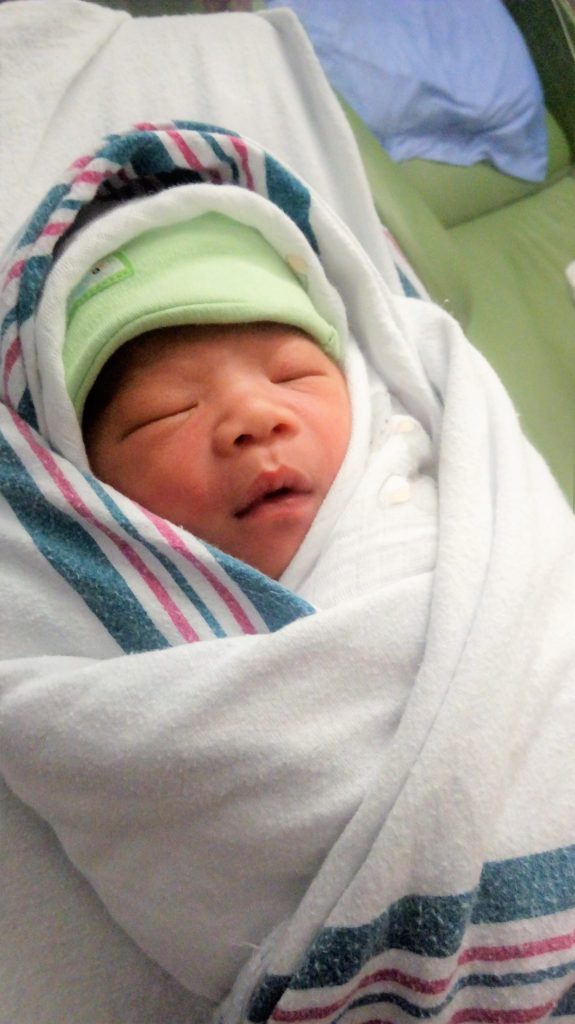 Giddy less than 48 hours after birth I